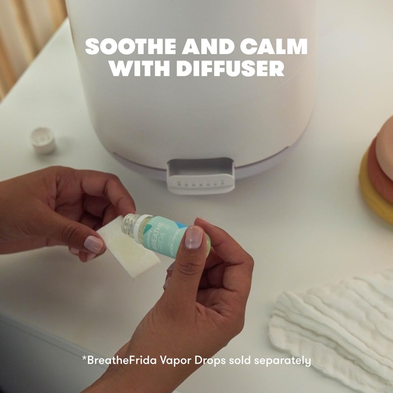 Frida Baby 3-in-1 XL Top Fill Humidifier for Bedroom, Allergy