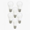 6 Pack LED Globe, B22 Base, 8.5W, 3000K or 4000K,