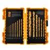 HUAZHICHUN Titanium Twist Drill Bits Set - 16 Pieces Premium