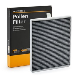 RIDEX 424I0697 Cabin Air Filter Pollen Filter Activated Carbon