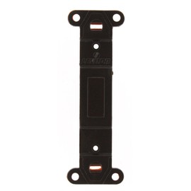 Leviton Toggle Plastic Adapter Plate, Blank Toggle No Hole, 80700, Brown