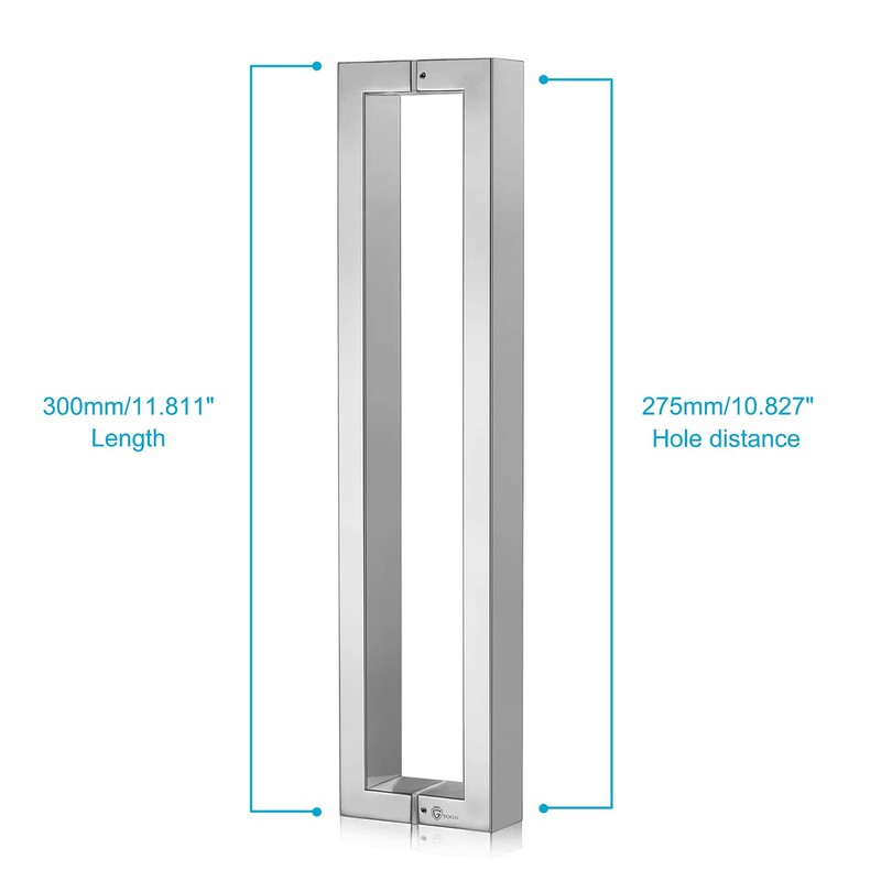 TOGU TG-R3825 Heavy Duty Commercial Grade 300mm/12 inches Square/Rectangle Shape