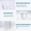 Poggapp Paint Sprayer Mixing Cup Liner and Cap Kit System