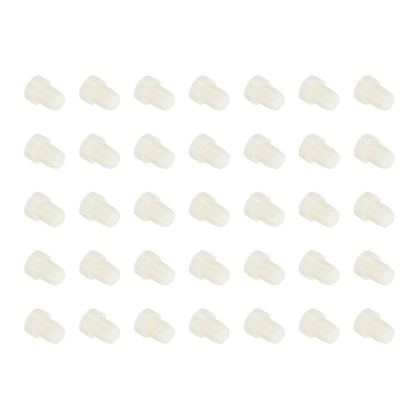 PATIKIL 6 x 8mm Soft Stem Bumpers, PE Anti-Collision Embedded