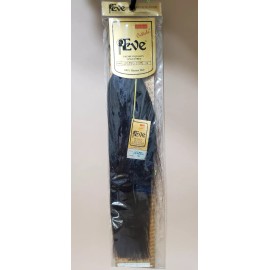 Eve Luv Sew In Weave Micro Yaki Straight Human Hair Extensions Black 1B 18-20"