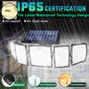 MDCMDCM Solar Lights Outdoor Waterproof Motion Sensor - 416 LEDs