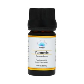 Vrinda® Turmeric Curcuma Longa Pure Essential Oil, 0.33 Oz, Natural Plant Extract