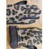Azyekiny Women Leopard Print Touchscreen Gloves Womens Animal Printing Wool