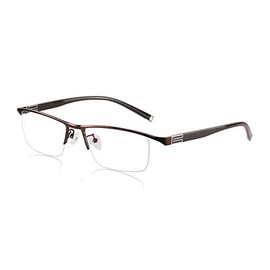 Men Photochromic+ Multifocus Glasses 3 Powers in 1 Reader, Change to Gray On Sun (Brown, 3.0)