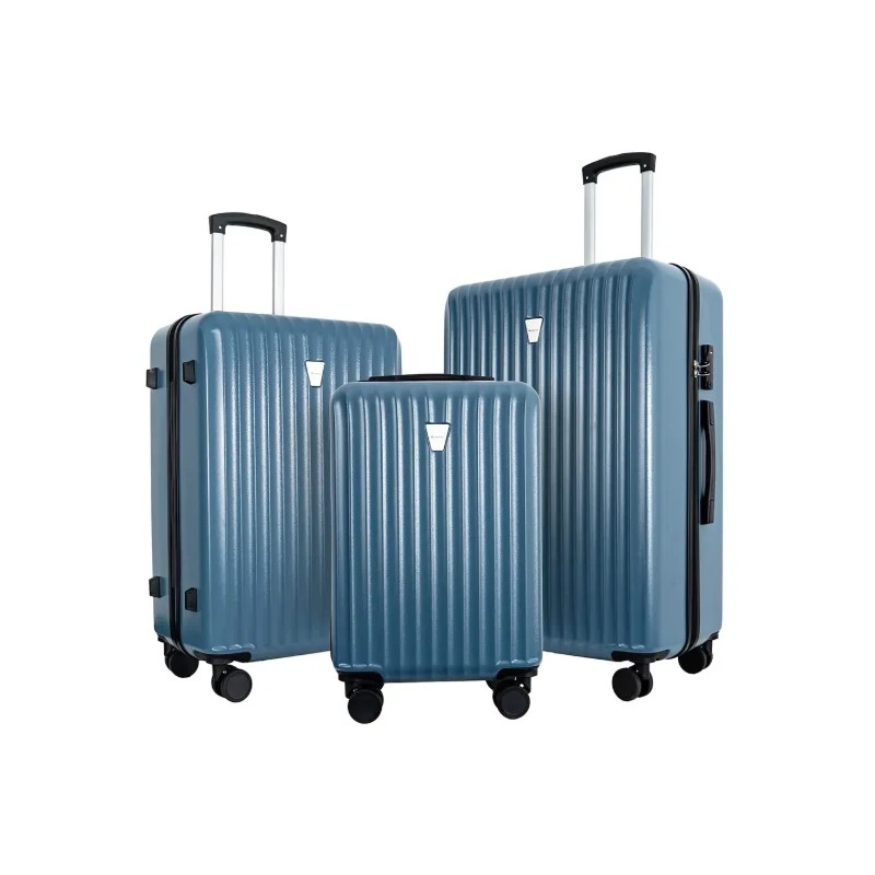 Professional 3-Piece Hardshell Luggage Set Large Capacity Lightweight Expandable Suitcases