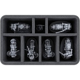 Feldherr HS080A015 Space Marines: Primaris Order Priest on Bike Compatible Foam Insert