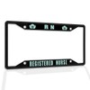 Fastasticdeals Metal Insert License Plate Frame R N Registered Nurse