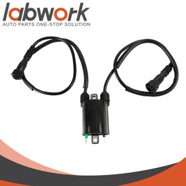 labwork Ignition Coil and Spark Plug Cap Replacement for Honda Shadow ACE 750 Aero 750 Spirit 750