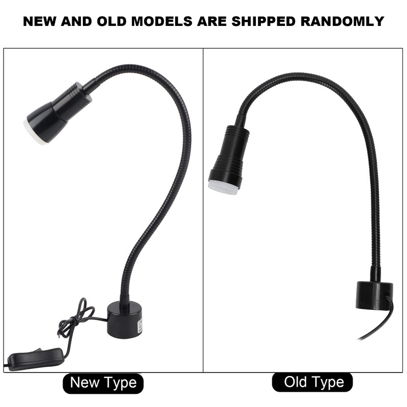 5W LED Sewing Machine Light Flexible Gooseneck Work Lamp with