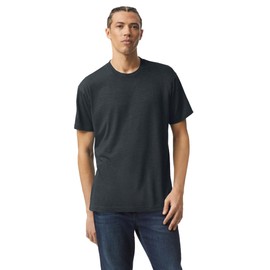 American Apparel unisex Tri-blend Track T-shirt, Style Gtr401, 2-pack Tri-black (2-pack) XX-Large