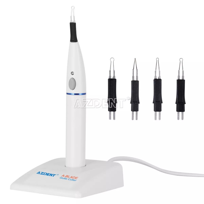AZDENT Sistema de obturación endodoncia dental pluma calentada/cort - Endo