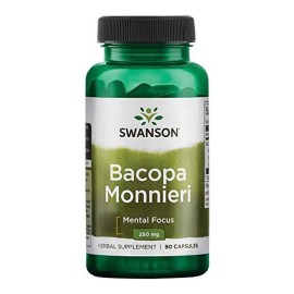 Bacopa Monnieri 250mg 90cap Enfoque Mental