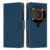 Shantime Leather Wallet Case Compatible with AGM Glory, Colorful Flip