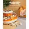 [2024 Upgrade] 25 Egg Incubator, Automatic Egg Turner with Thermometer