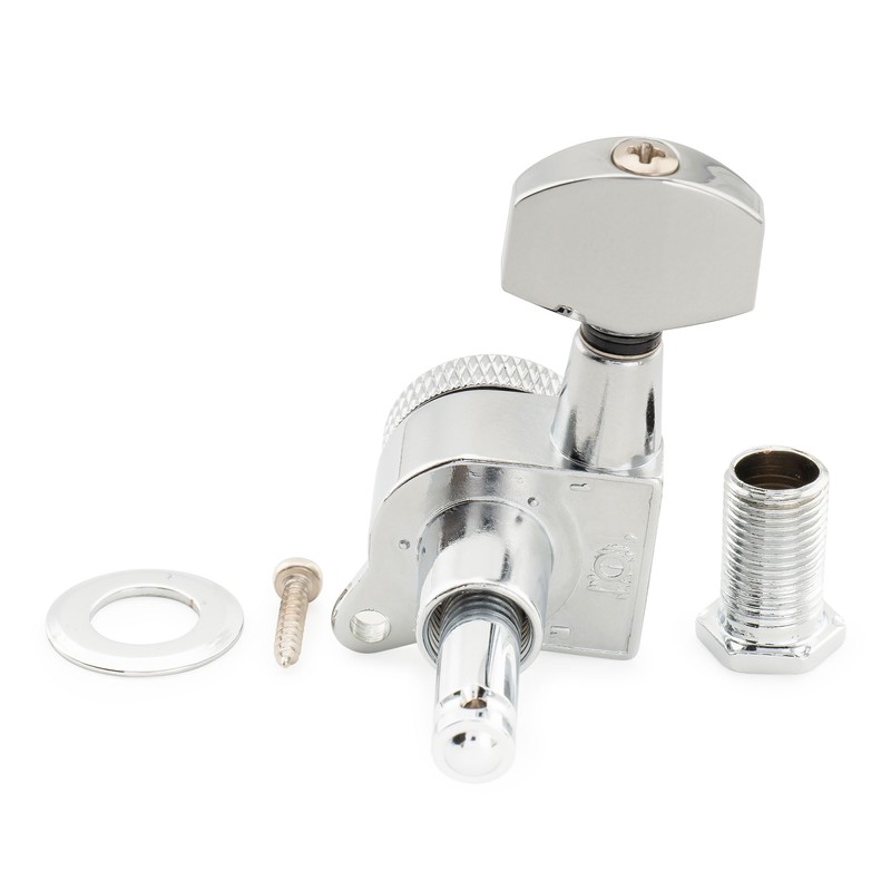Musiclily Pro 6-in-line 18:1 Ratio Full Sealed Locking Machine Heads