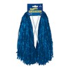 Beistle Blue Poly Shakers, 2-Count, Cheerleading Pom-Poms for Sports Events,
