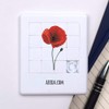 Azeeda 'Simple Poppy Flower' Sliding Puzzle (PZ00038668)