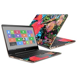MightySkins Skin Compatible with HP Spectre x360 Convertible 15.6" (2017) - Trippy Ocean | Protective, Durable, and Unique Vinyl Decal wrap Cover | Easy to Apply, Remove | Made in The USA