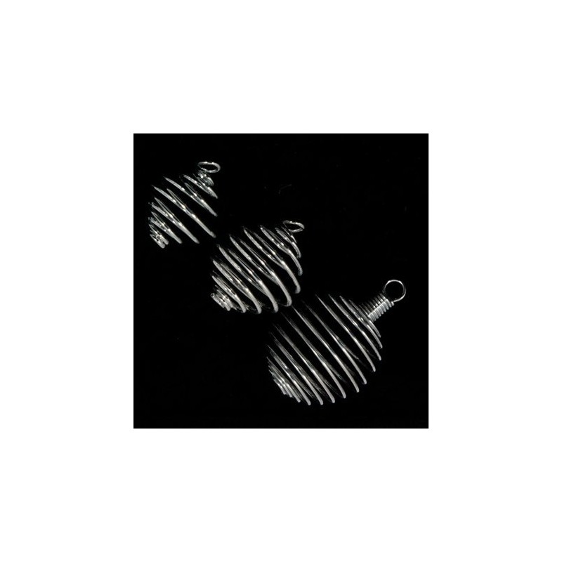 Spiral Gemstone Holder (Spiral Cage) - Large