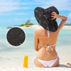 Wide Brim Sun Hat Women Sun Beach Visor Cap UV