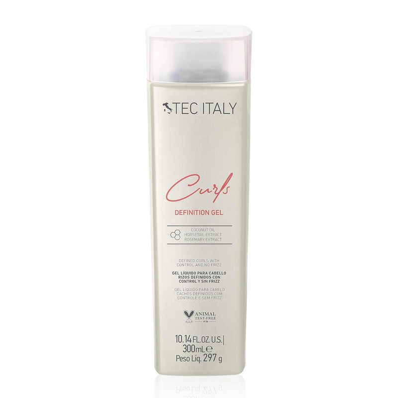 TEC ITALY Curls Gel Definition Define Rizos Fijación Media Antifrizz