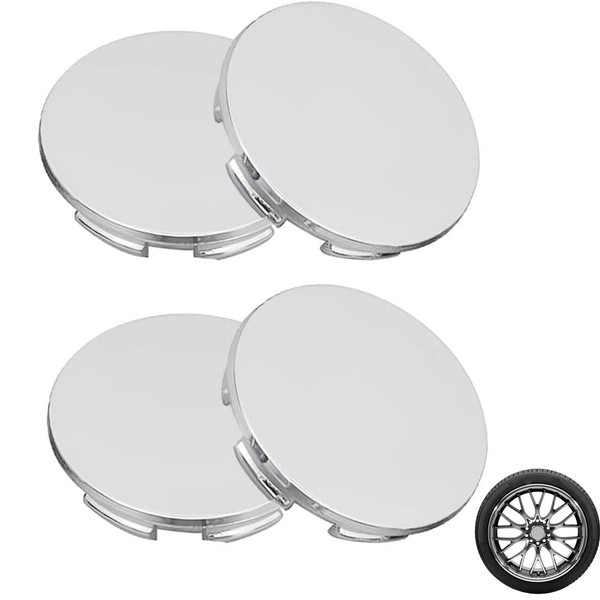 Set of 4 Hub Caps, Wheel Hub Caps, OD 60