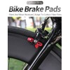 2 PCS Bicycle Carbon Fiber Rim Brake Block, Replaceable Drawer