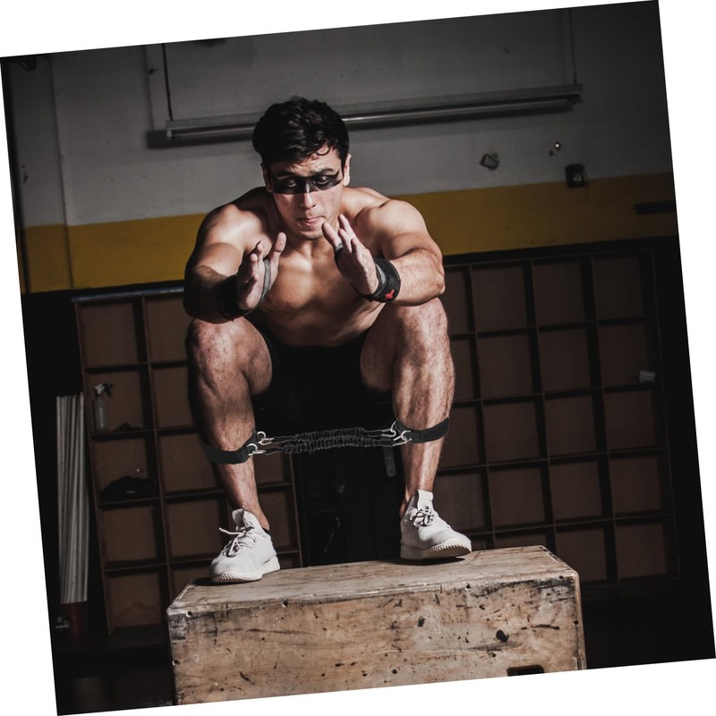BIUDECO 1set Portable Tube Bands for Leg Training Professional Ankle