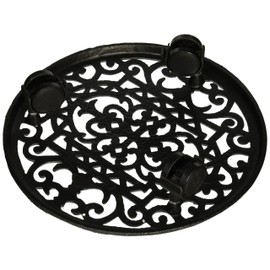 Mintcraft W52890-3L Planter Dolly, Cast Iron
