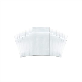 SNL Quality Zipper Lock Reclosable Clear Disposable Plastic Bags, Strong | 3" X 4" - 2 MIL - 100 Bags
