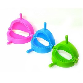 Set of 3 Dumpling Maker Moulds Manual Dumpling Tool for Small Pasties Ravioli Pasta Dough Maker Mould Mold