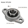 sourcing map 4pcs KFL004 Flanged Pillow Block Bearings 20mm Bore,