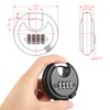 DAYGOS Heavy Duty Combination Padlock - Outdoor Stainless Steel Disc