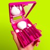 Real Techniques Vivid Escape Glow-To-Go Travel Brush Kit, 6 Piece