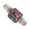 Circuit Breaker Audio Fuse Inline Holder Manual Reset 12V‑48V for