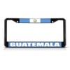 Guatemala Flag License Plate Frame Tag Holder Cover