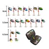 FOLANDO 16pcs Fishing Lures Set, Spinner Bait Set Multi Colored