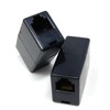 DRUT 2pcs RJ12 (RJ11) 6P6C 6 Pin Female Coupler Adapter