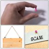 VAPKER Push Pins Tacks 120Pcs Solid Hot Pink Thumb Tacks