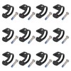 12Pcs Bike Brake Lever Clamp Stainless Bolt Bicycle Brake Lever