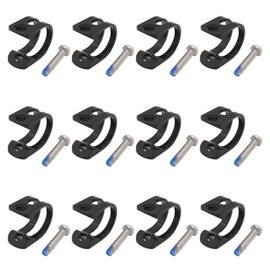 12Pcs Bike Brake Lever Clamp Stainless Bolt Bicycle Brake Lever Clamp Ring for E7 E9 X0 Guide R Code