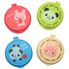 Kotobuki Condiment Containers for Bento Box, Mini, Animal Friends