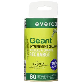Evercare Giant PET Hair Roller REFILL - 6 Pack