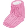 Playshoes Unisex Babies’ Babyschuhe, Strick-Schuhe, gefüttert Classic Boots, (Pink), 4UK