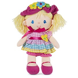 GUND April Springtime Dolly 13 Inch Plush Doll with Removable Bonnet and Dress